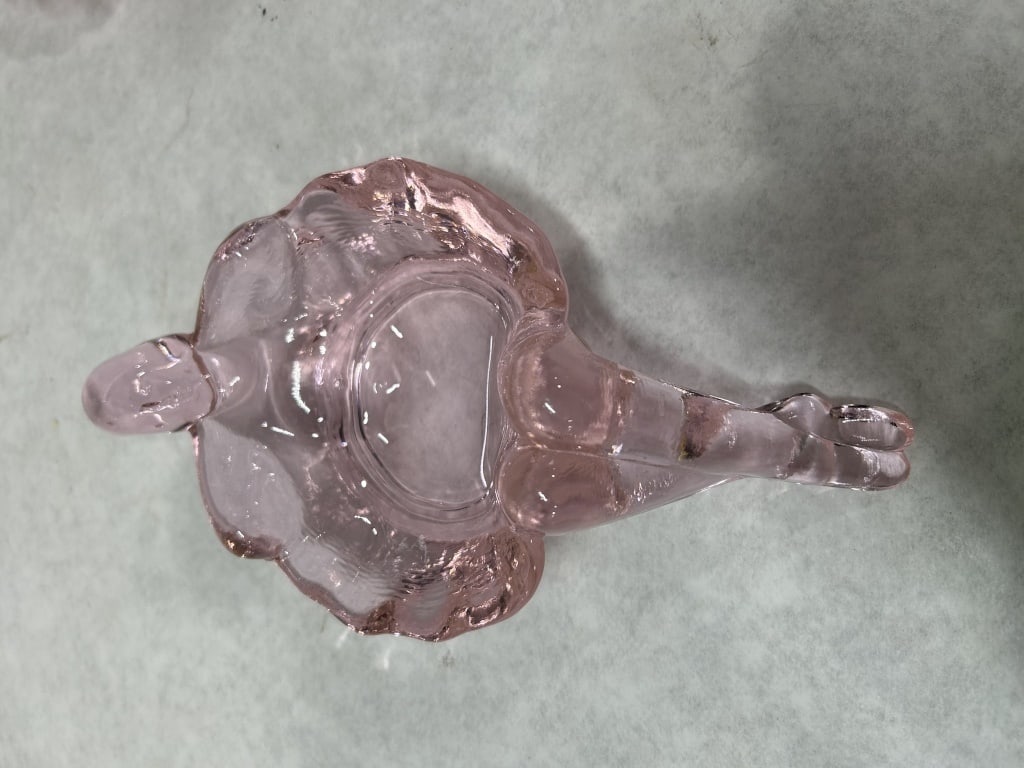 MOSSER ROSE PINK BATHING BEAUTY SOAP DISH: MOSSER - NEW