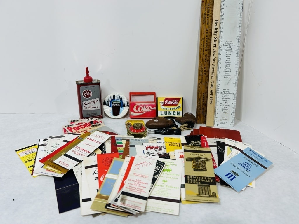 LOADED LOT OF VINTAGE ADVERTISING: ALL ONE MONEY