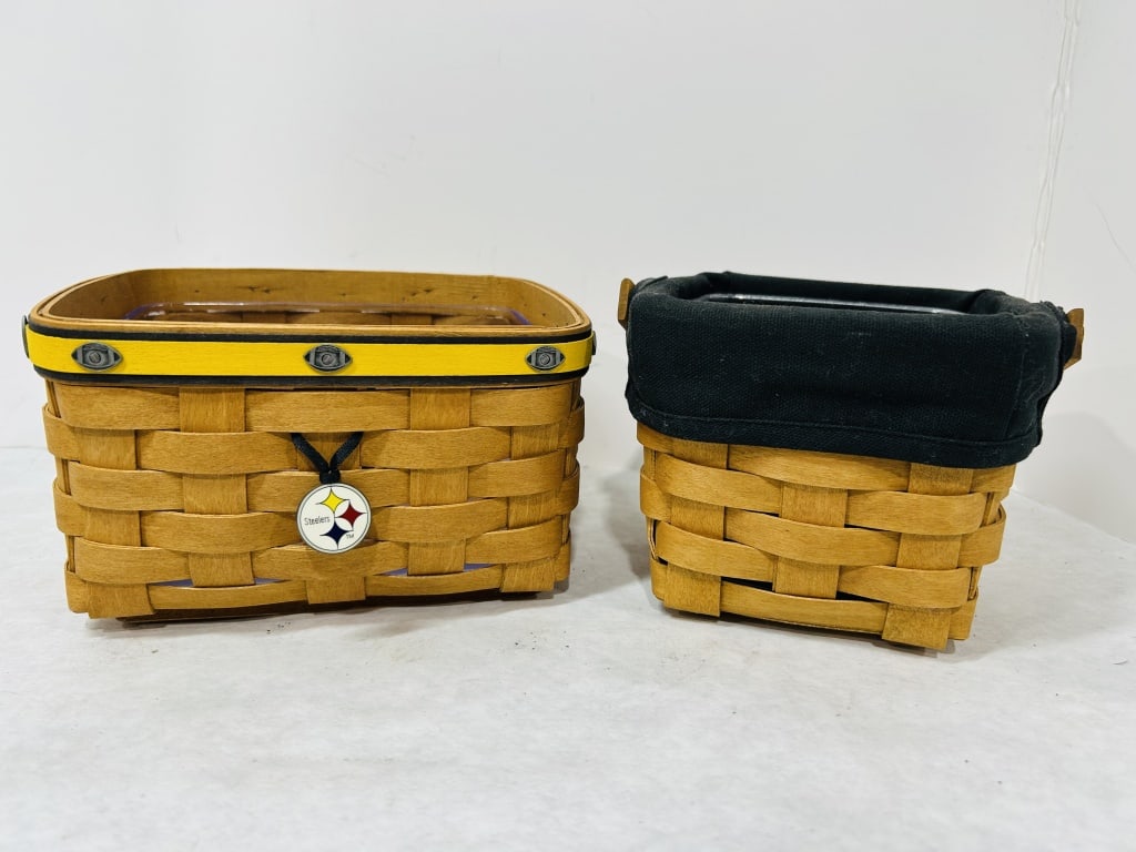 LONGABERGER STEELERS BASKET (1 of 5)
