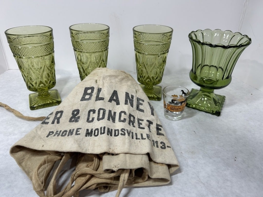 WORK BELT AND GREEN CUPS (1 of 1)