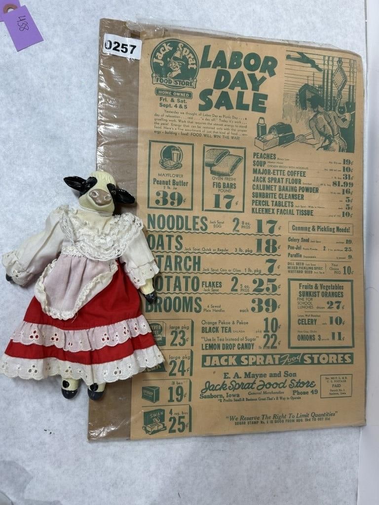 EARLY ADVERTISING: AS IS