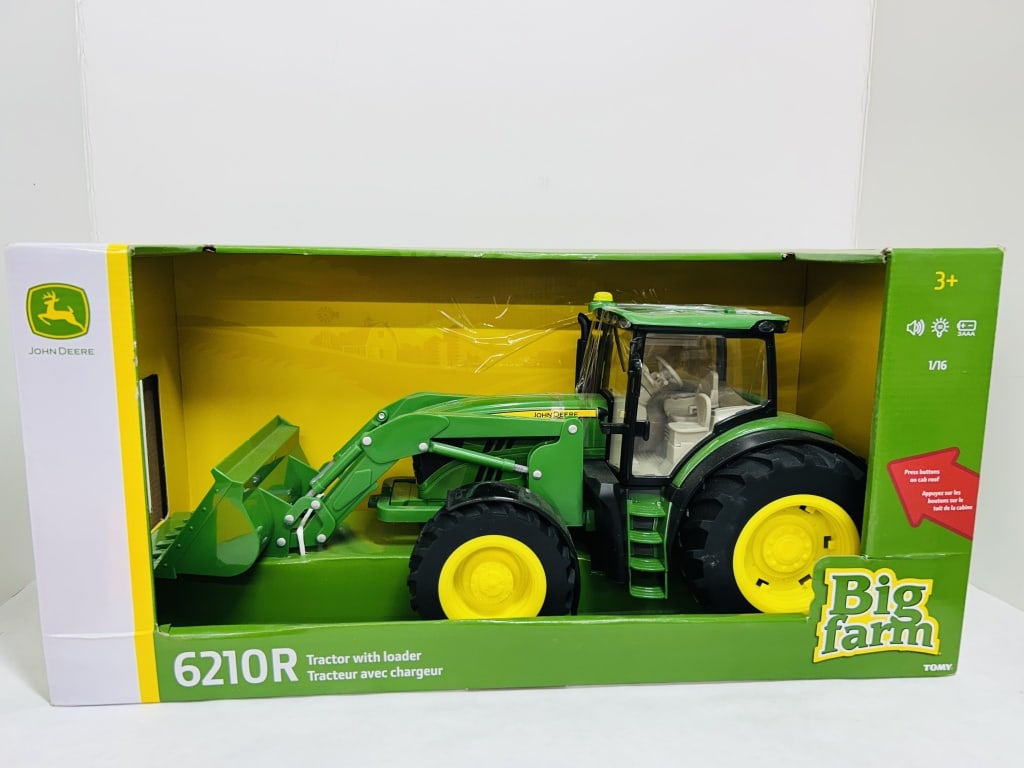 JOHN DEERE BIG FARM TRACTOR WITH LOADER (1 of 5)