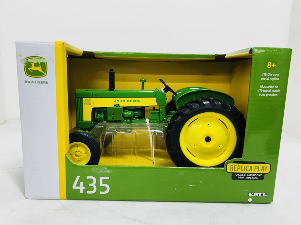 ERTL 1/16 JOHN DEERE 435 WF TRACTOR (1 of 8)
