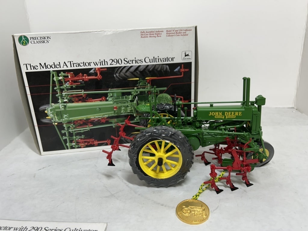 ERTL PRECISION CLASSICS 2 MODEL A W.290CULTIVATOR: DIECAST, NF, MODEL #5633, STOCK #3651HG