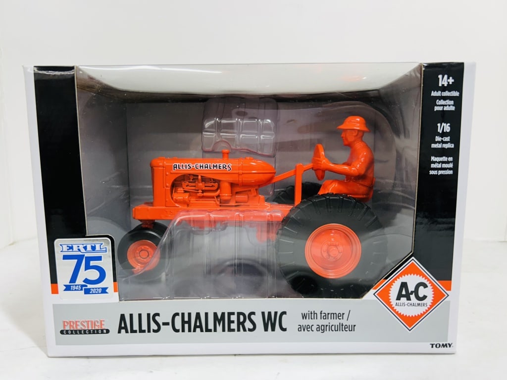 ERTL 1/16 ALLIS-CHALMERS WC NF WITH FARMER (1 of 7)