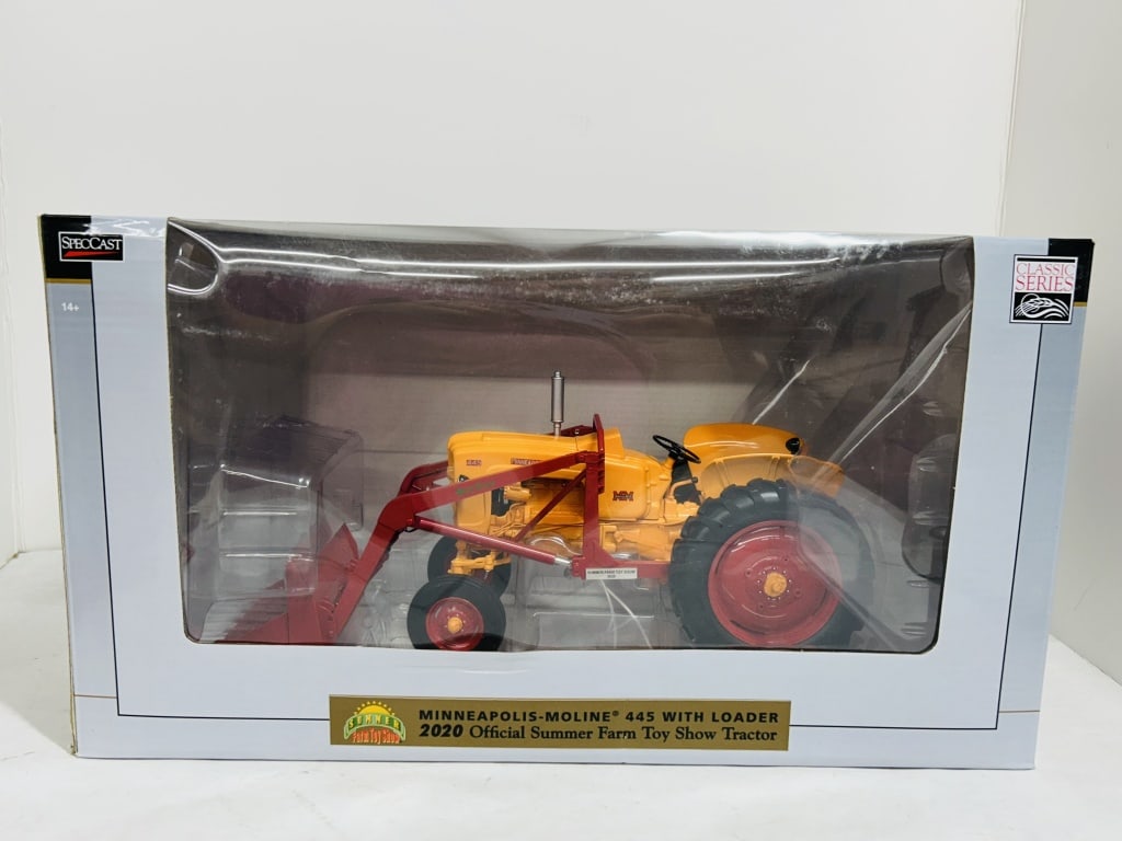 SPECCAST 1/16 MINNEAPOLIS-MOLINE 445 W/LOADER WF (1 of 8)