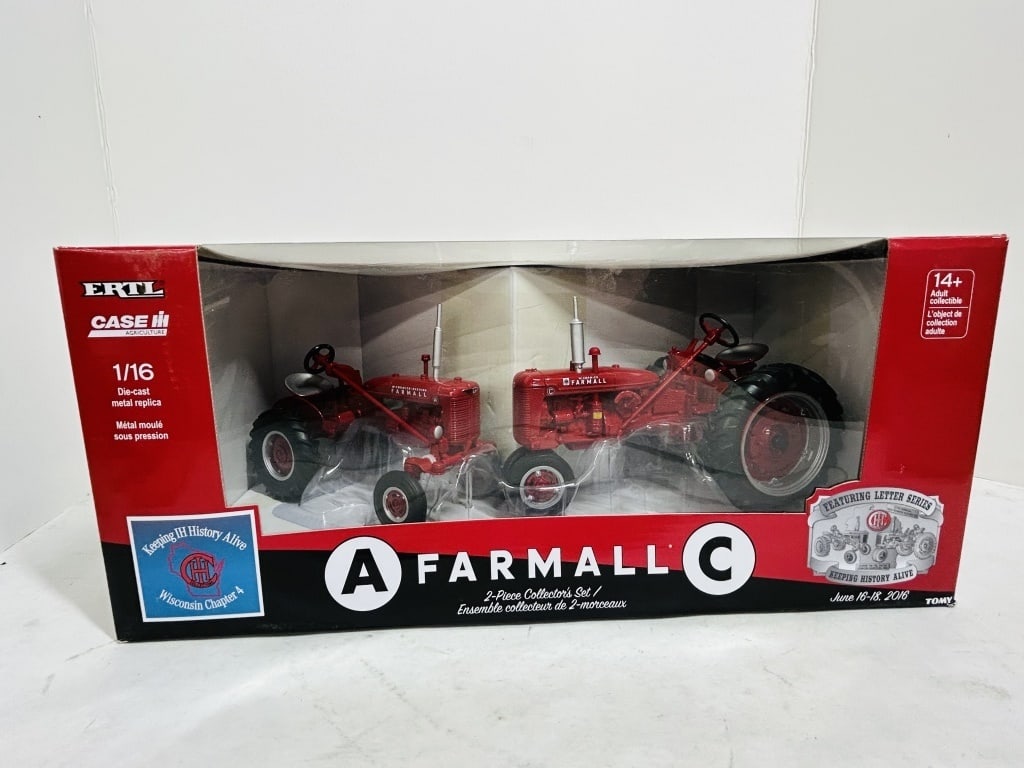 ERTL 1/16 FARMALL A WF & C NF SERIES (1 of 5)