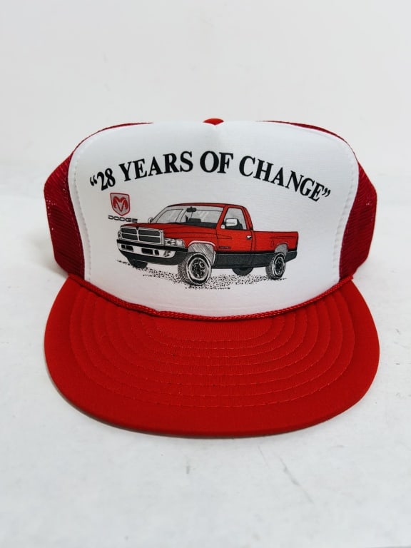 VINTAGE DODGE TRUCKER HAT (1 of 2)