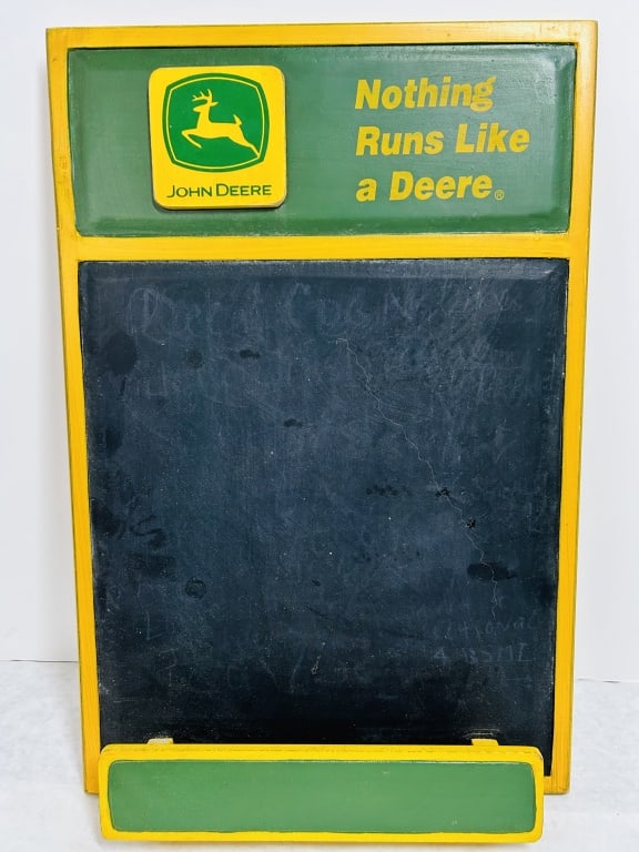 VINTAGE JOHN DEERE CHALK BOARD (1 of 3)