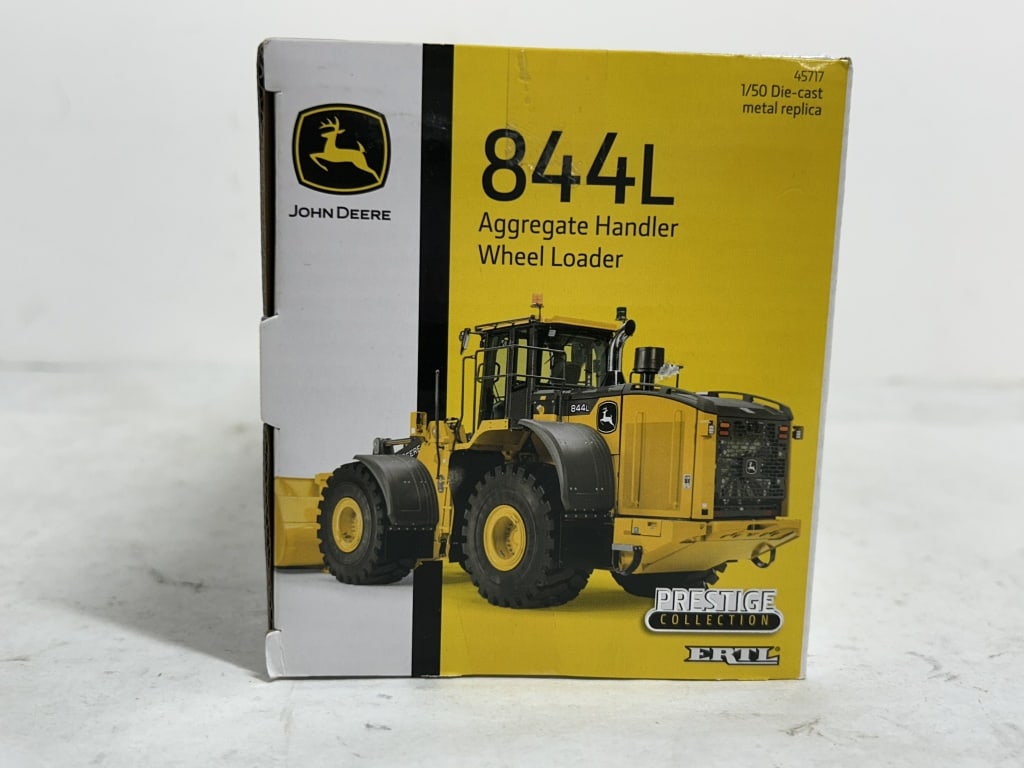 ERTL 1/50 JD 844L AGGREGATE HANDLER WHEEL LOADER - 4