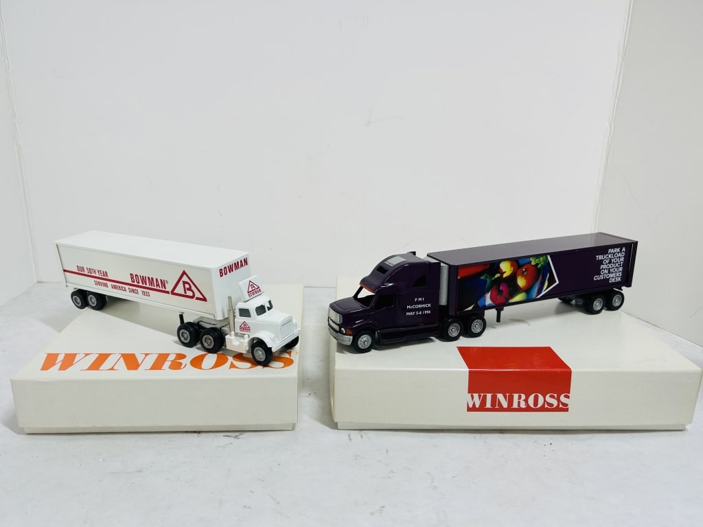 WINROSS 1/64 BOWMAN 50TH TRACTOR TRAILER (1 of 9)