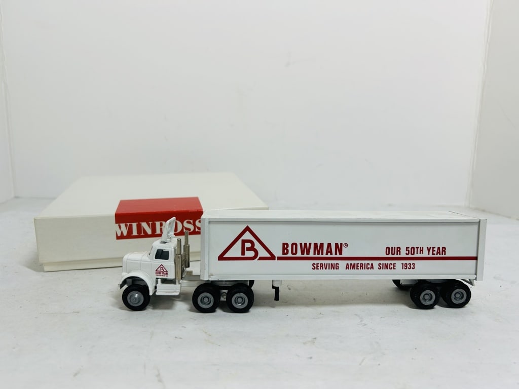 WINROSS 1/64 BOWMAN 50TH TRACTOR TRAILER: .