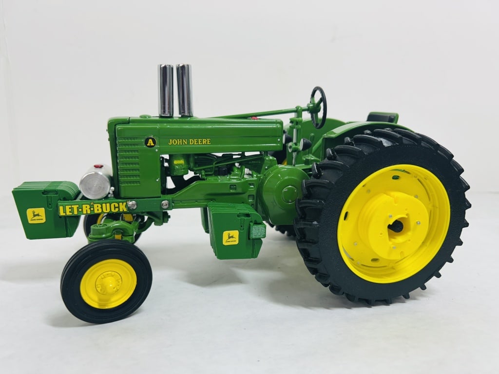 1/16 LET-R-BUCK JD PULLING TRACTOR: DIECAST, JOHN DEERE MODEL A PULLING TRACTOR