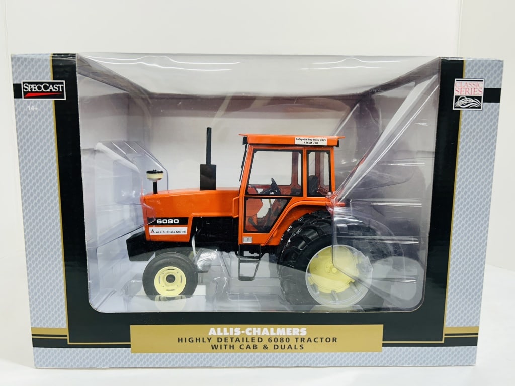 SPECCAST 1/16 ALLIS-CHALMERS 6080 W/CAB &DUALS WF (1 of 8)