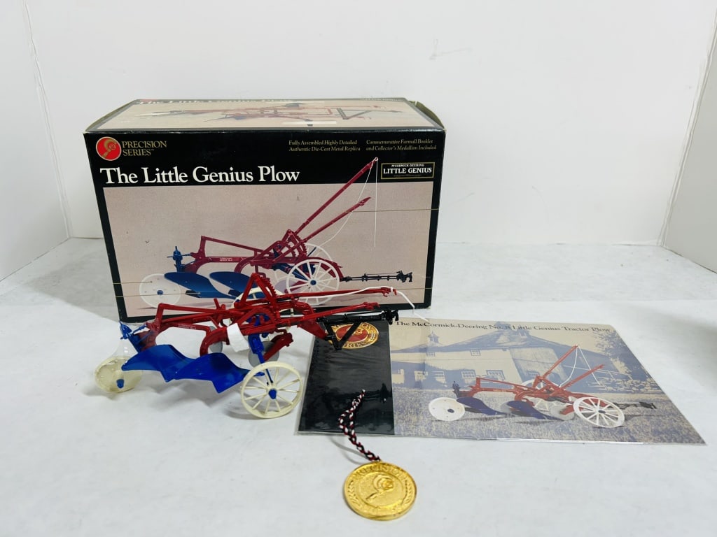 ERTL 1/16 PRECISION SERIES 2 LITTLE GENIUS PLOW: DIECAST, MODEL #245, STOCK #3762U