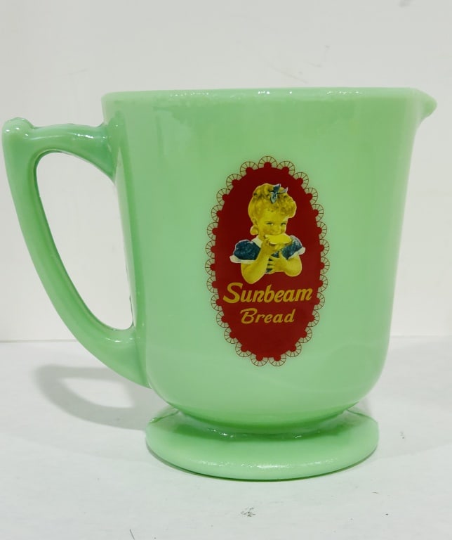 SUNBEAM BREAD JADEITE 4 CUP MEASURING CUP: JADEITE