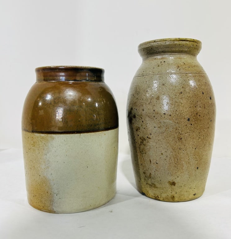 VINTAGE CROCKS: TWO FOR ONE MONEY