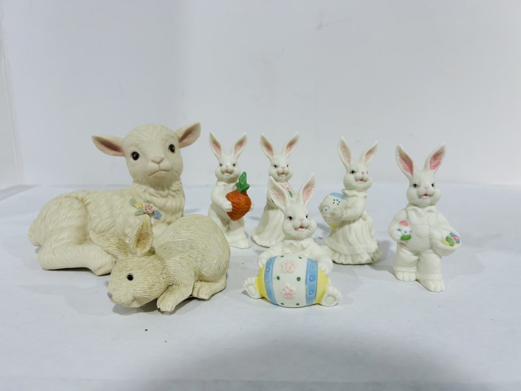 CERAMIC EASTER FIGURINES - 2