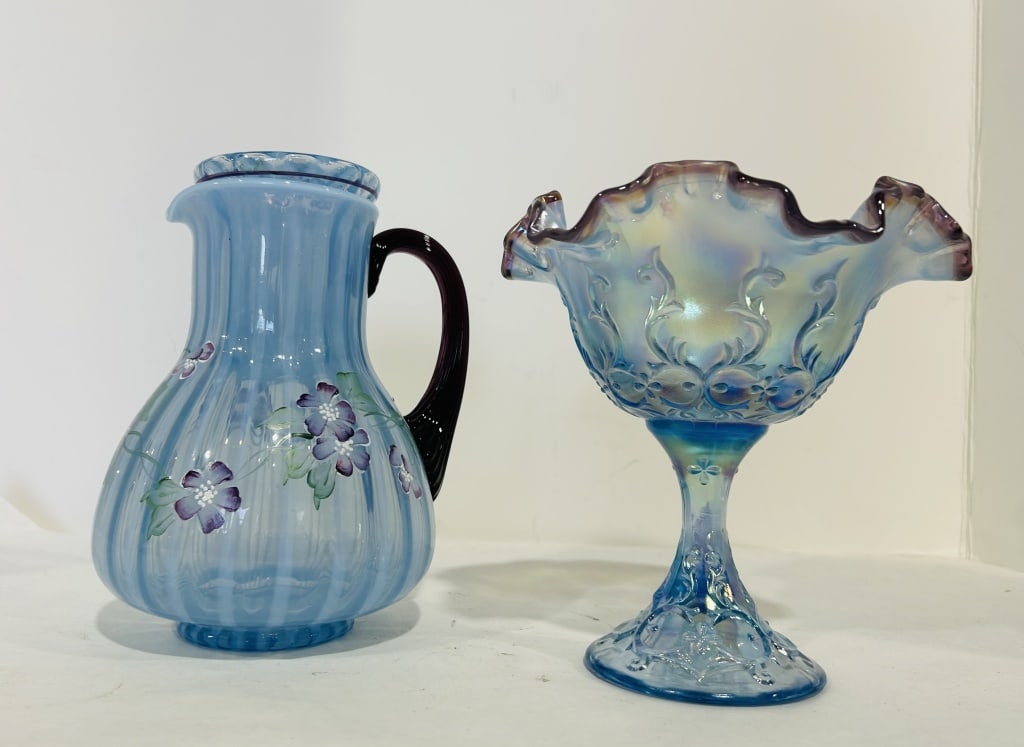 FENTON 75TH ANNIVERSARY DIAMOND JUBILEE PITCHER (1 of 10)