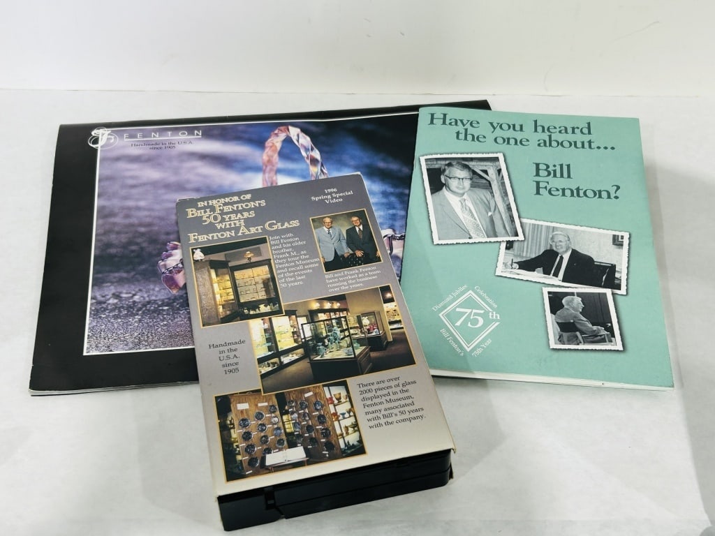 50 YEARS OF BILL FENTON VHS AND BOOKLET (1 of 5)