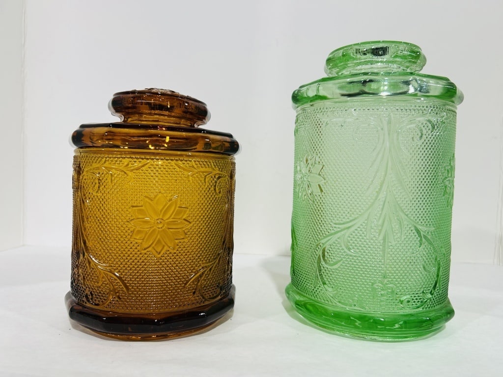 INDIANA GLASS TIARA EXCLUSIVE CANISTERS (1 of 6)