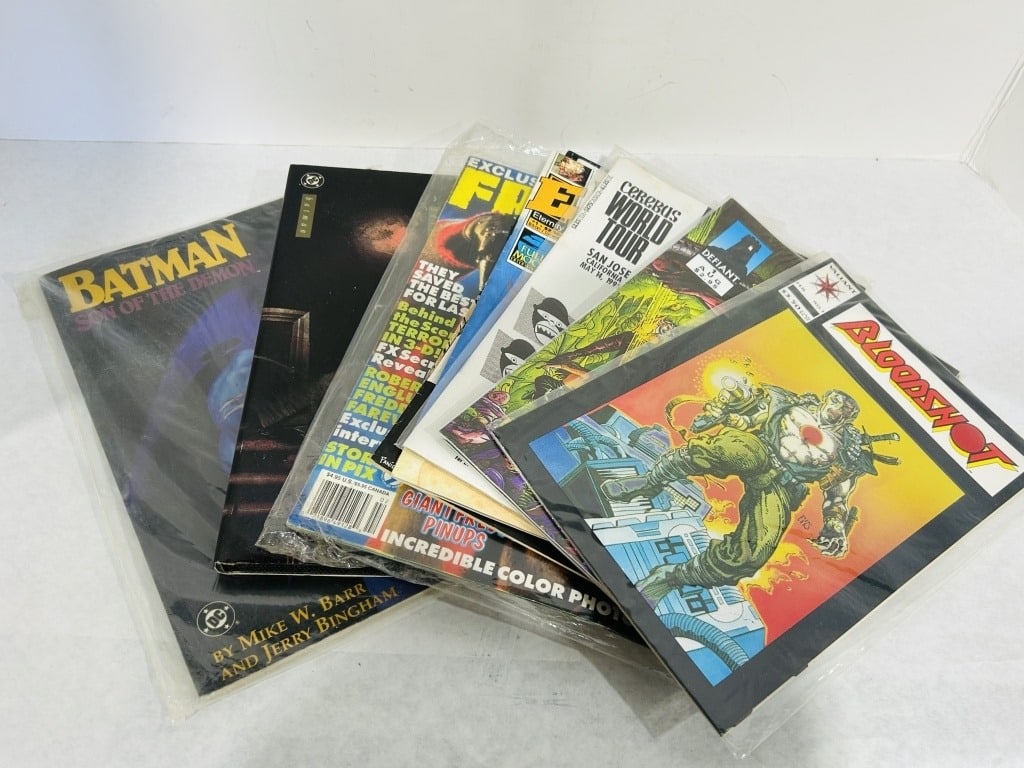 VINTAGE COMIC BOOK LOT (1 of 6)