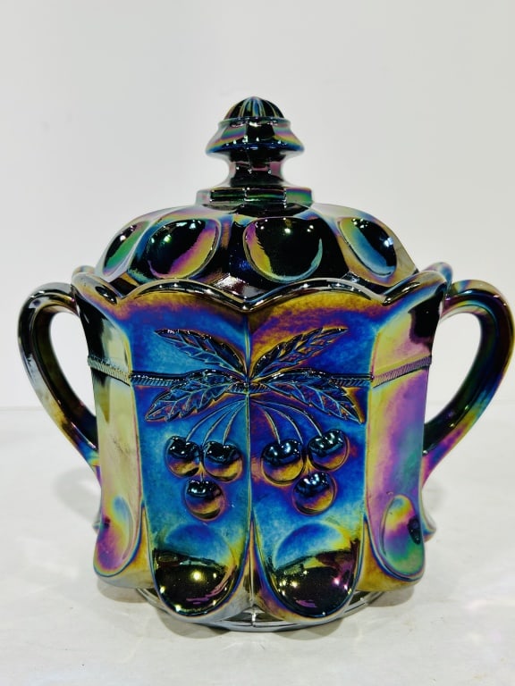 MOSSER CHERRY AND CABLE BISCUIT JAR (1 of 5)