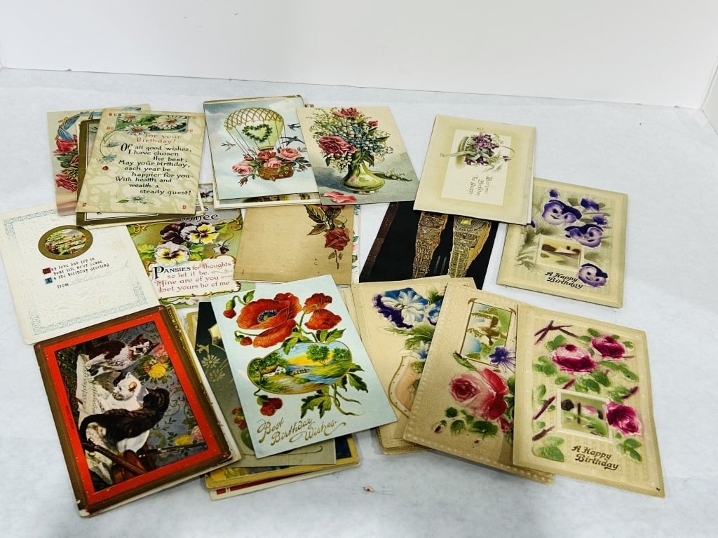 EARLY 1900S POSTCARDS HIGHLY DETAILED (1 of 7)