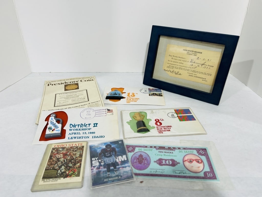 LOADED VINTAGE LOT INCLUDING 24KT GOLD COIN (1 of 8)