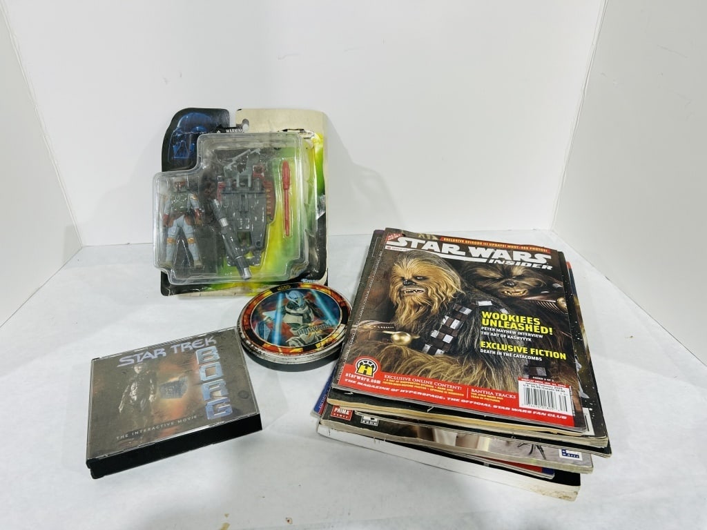STAR WARS AND STAR TREK LOT (1 of 8)