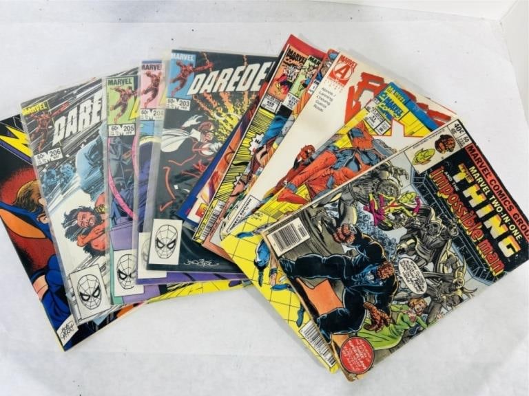 LOADED LOT OF VINTAGE MARVEL COMICS (1 of 9)