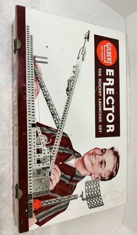 A Vintage Gilbert Erector The Rocket Launcher Set No. 10053 (1 of 4)