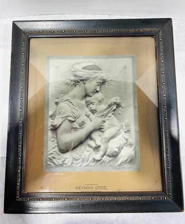National Chemigraph Company Advertising Print After a Neoclassical Relief, 1893 (1 of 4)