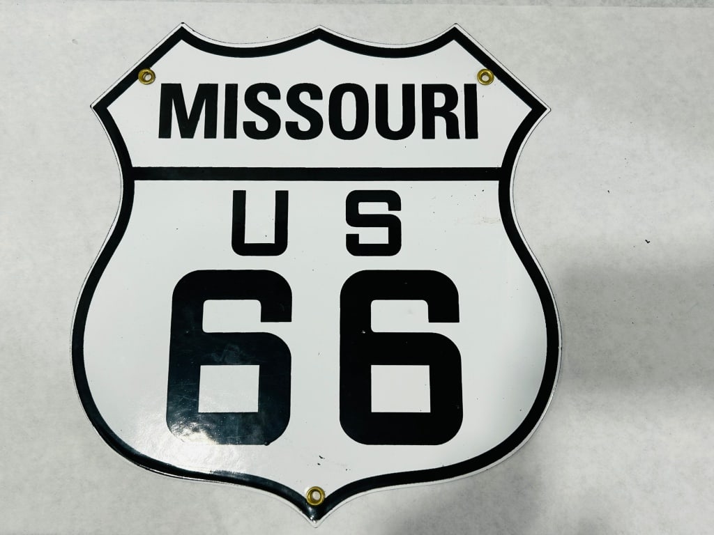US Route 66 Missouri Highway Shield Sign (1 of 1)