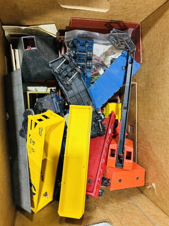A Collection of Lionel O-Gauge Model Train Rolling Stock and Accessories (1 of 2)