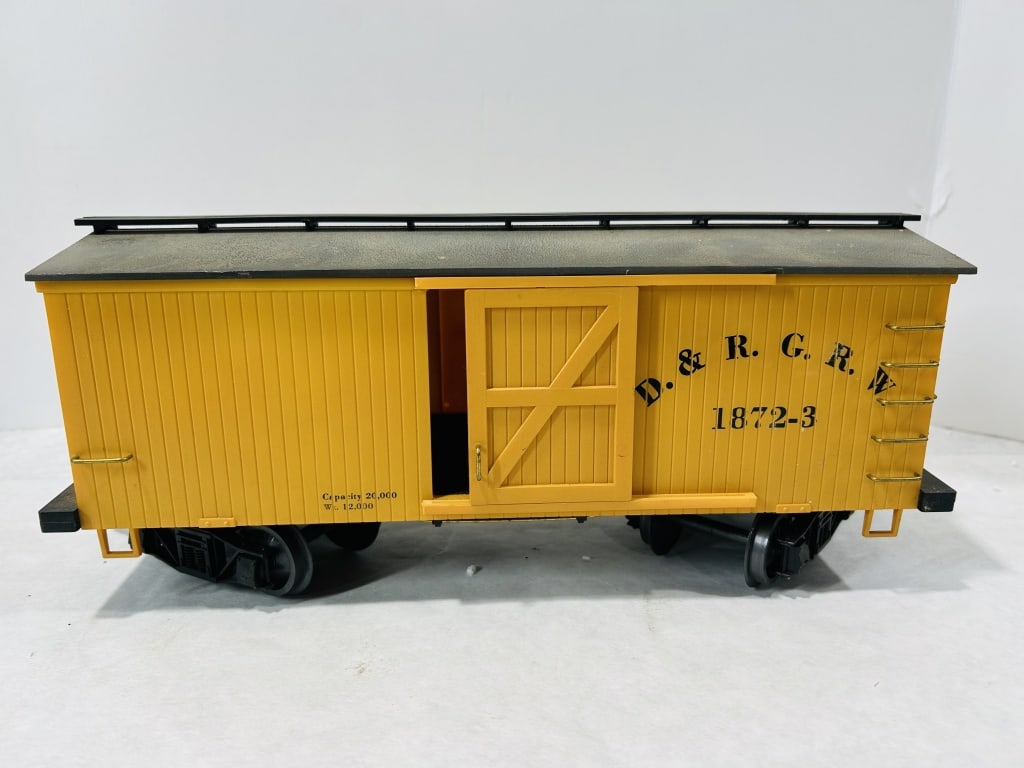 G Scale Denver & Rio Grande Western Boxcar No. 1872-3 (1 of 3)