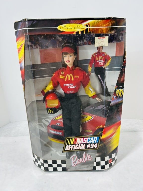 1999 NASCAR Official #94 Barbie Doll Collector Edition Mattel No. 22954 (1 of 3)