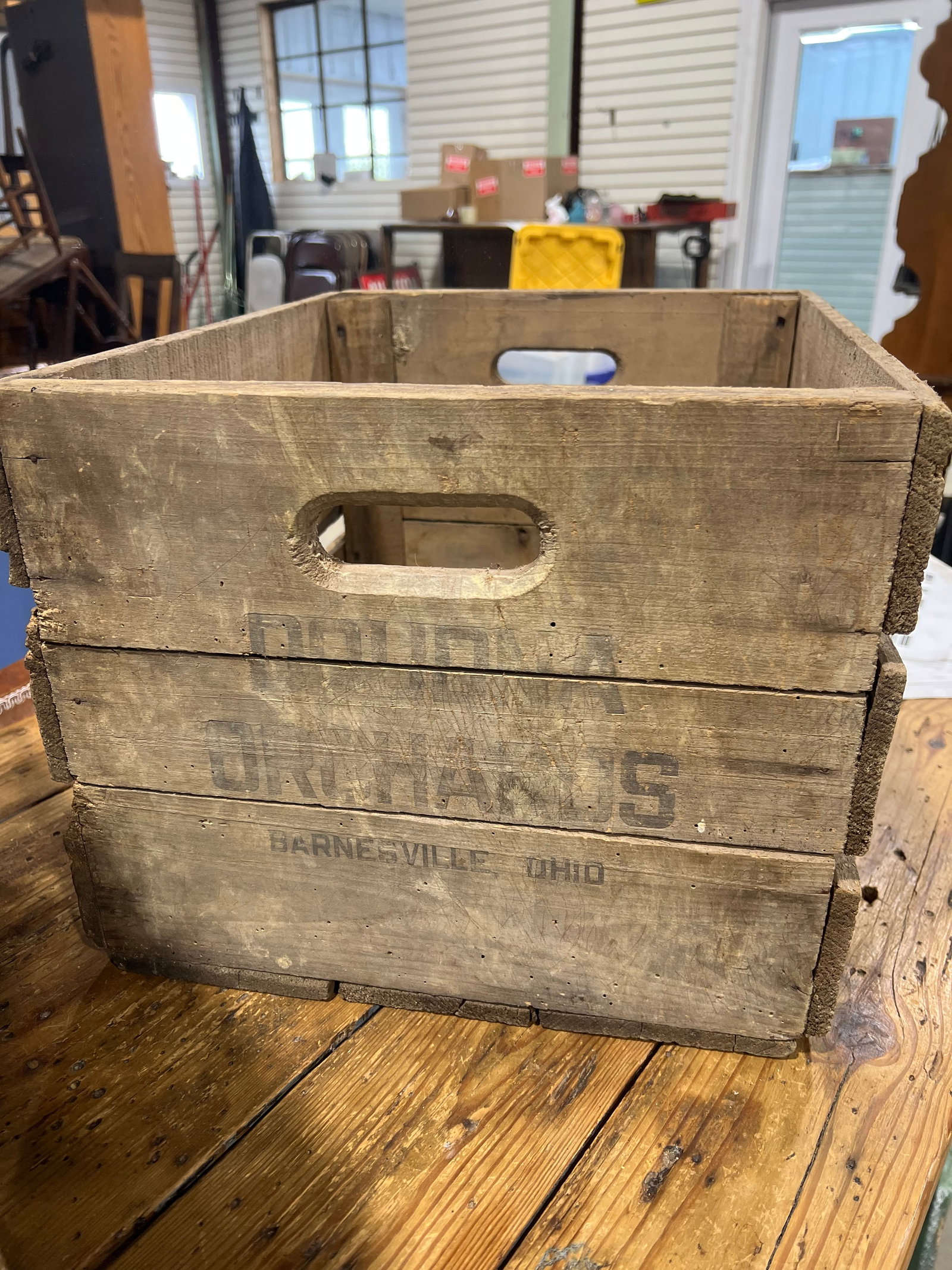 DOUDNA ORCHARDS APPLE CRATE - 5