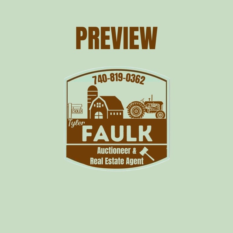 PREVIEW: Preview available week of sale Mon-Thursday 8-4PM