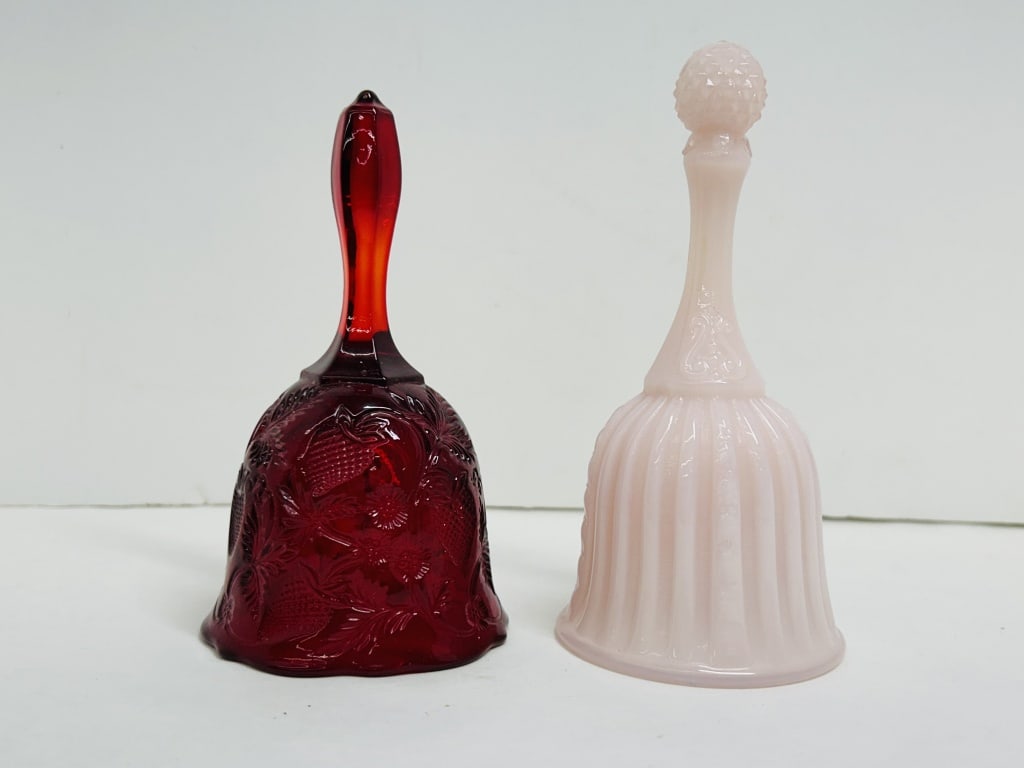 TWO FENTON GLASS BELLS (1 of 10)