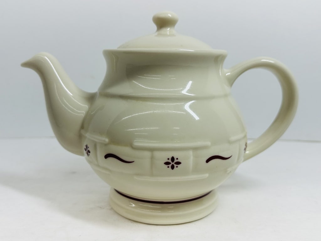 LONGABERGER STYLE CERAMIC TEAPOT MODERN (1 of 4)