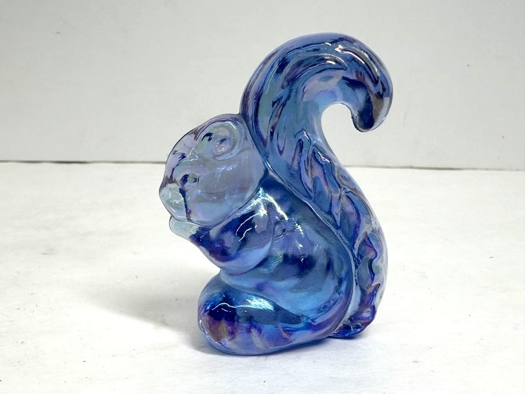 BOYD IRIDESCENT LIGHT BLUE SQUIRREL (1 of 5)
