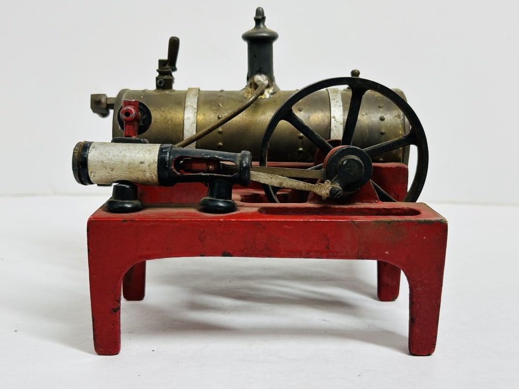 WEEDEN STEAM ENGINE, METAL, C. 1920 (1 of 5)