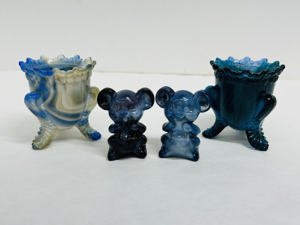 BOYD ART GLASS SLAG GLASS COLLECTION (1 of 6)