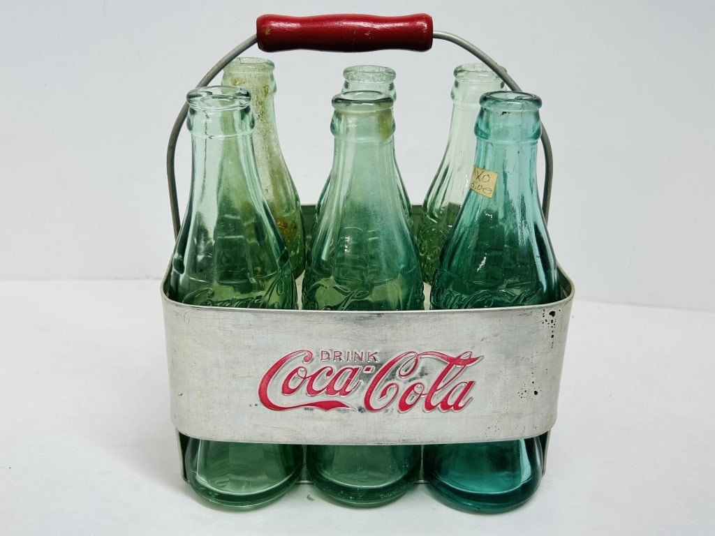 COCA-COLA ALUMINUM BOTTLE CARRIER (1 of 3)