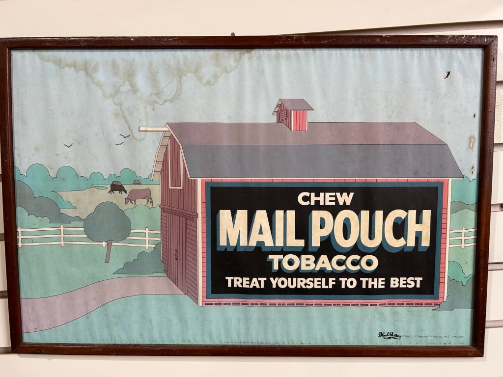 BLOCH BROTHERS MAIL POUCH PAPER PRINT, C. 1950 (1 of 3)