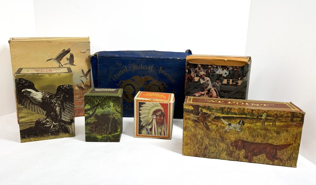 AVON FRAGRANCE BOXES, CARDBOARD, 1970S (1 of 13)