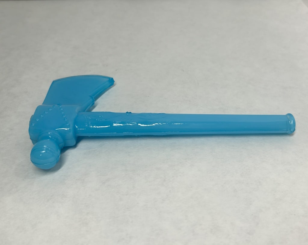 BOYD TURQUOISE GLASS TOMAHAWK (1 of 4)