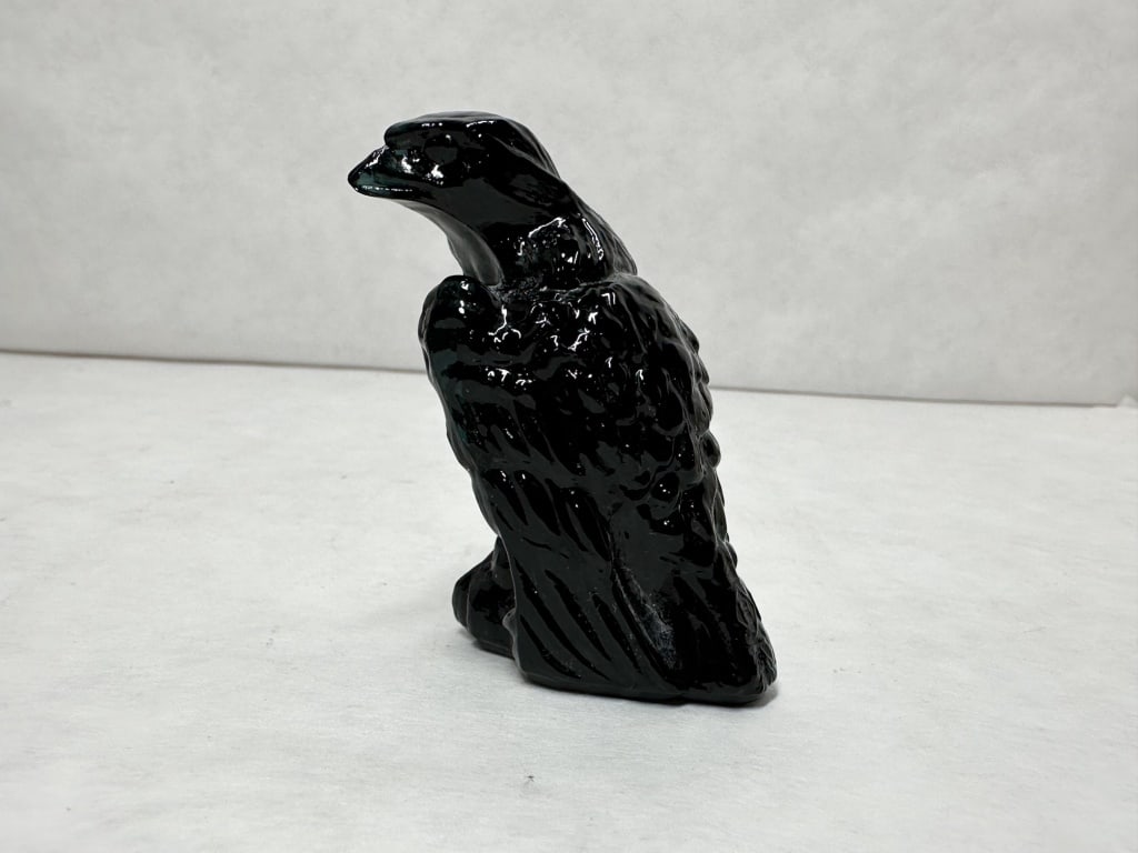 BOYD BERNIE THE EAGLE BLACK GLASS (1 of 7)
