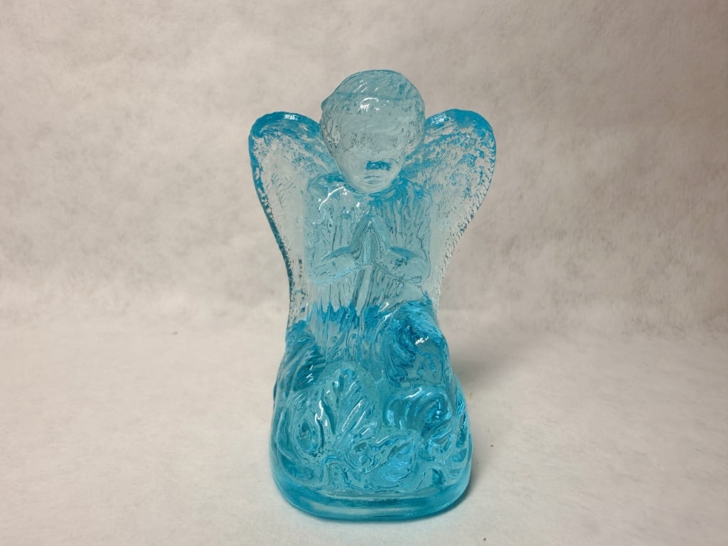BOYD BLUE PRAYING ANGEL, 1980S: .